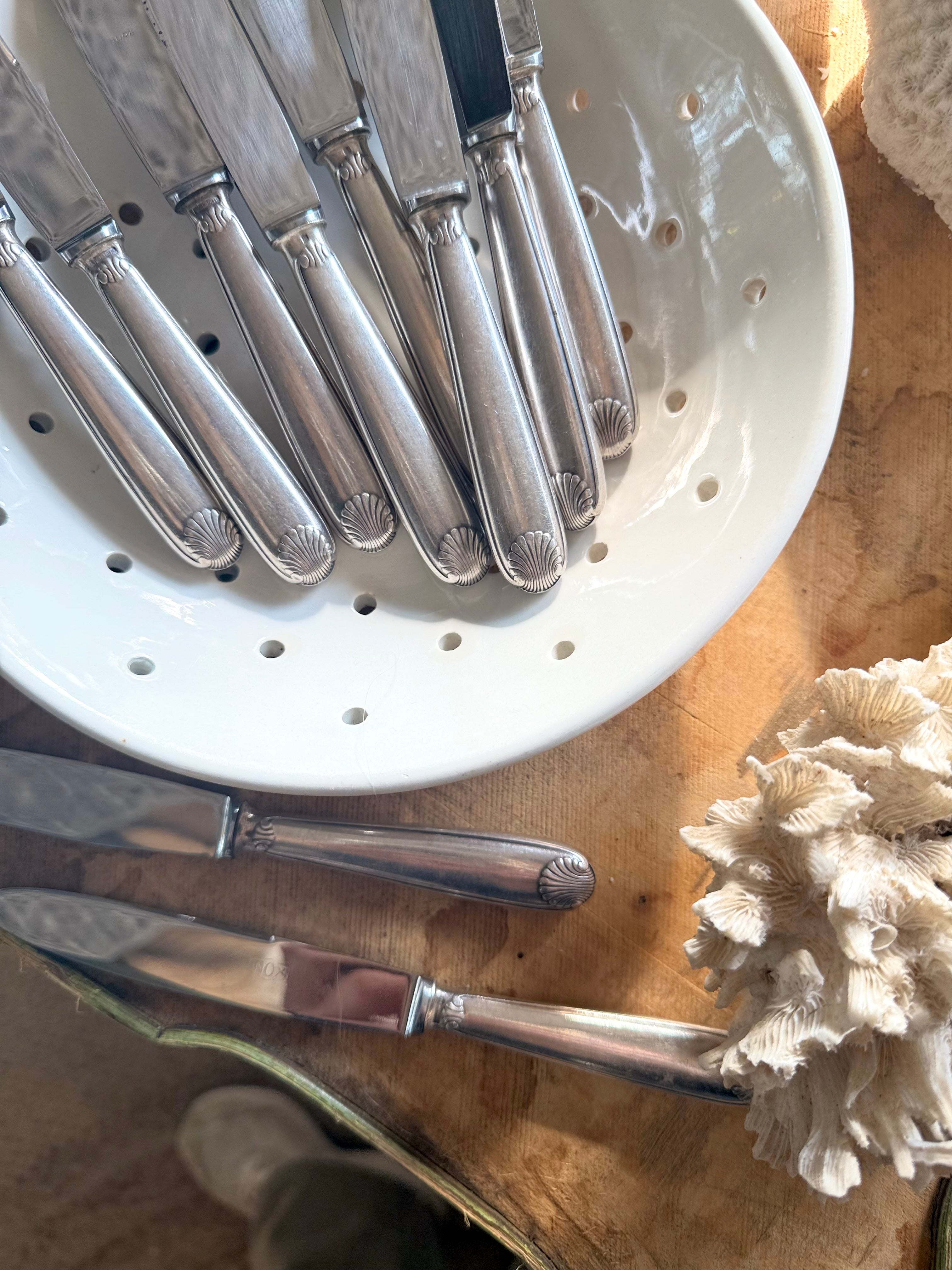 Couteaux Christofle « Vendôme » - Le boudoir luxe de Solenn