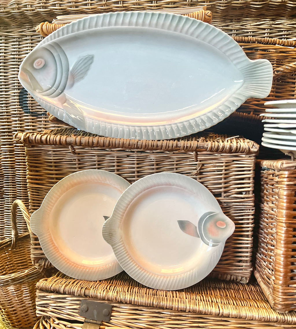 Service Digoin Sarreguemines, faïence - Le boudoir luxe de Solenn