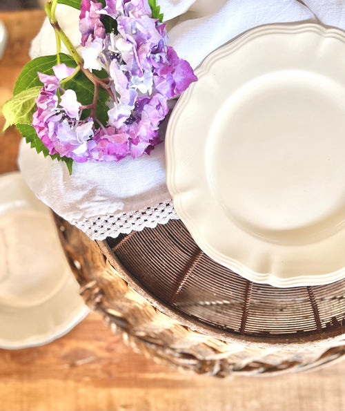 10 petites assiettes Sarreguemines - Le boudoir luxe de Solenn