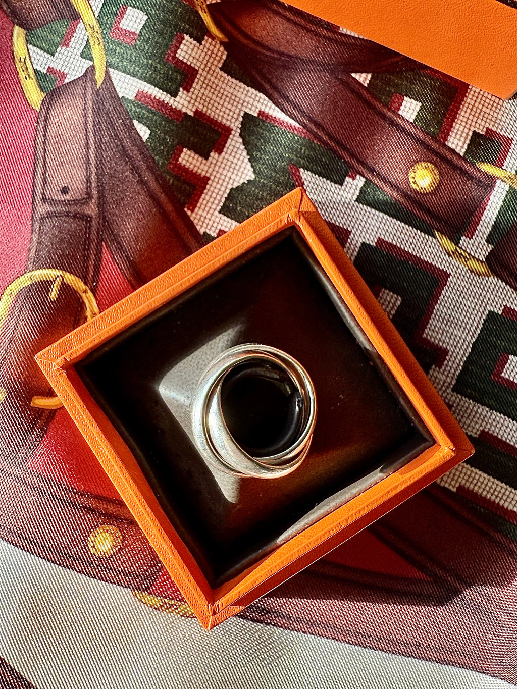Bague trois anneaux en argent - Le boudoir luxe de Solenn