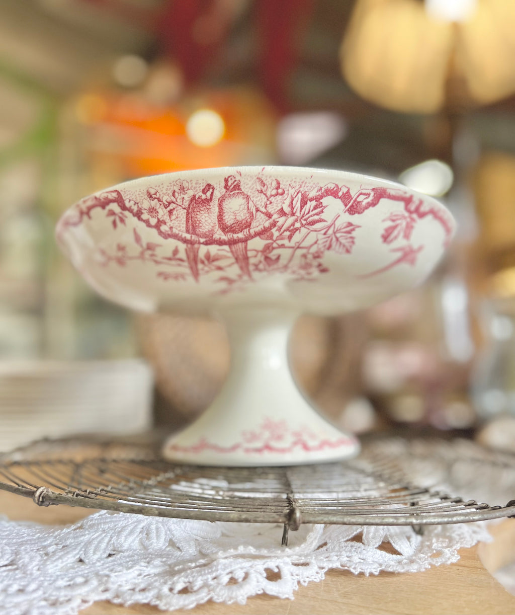 Compotier « Rambouillet » de Luneville, terre de fer - Le boudoir luxe de Solenn