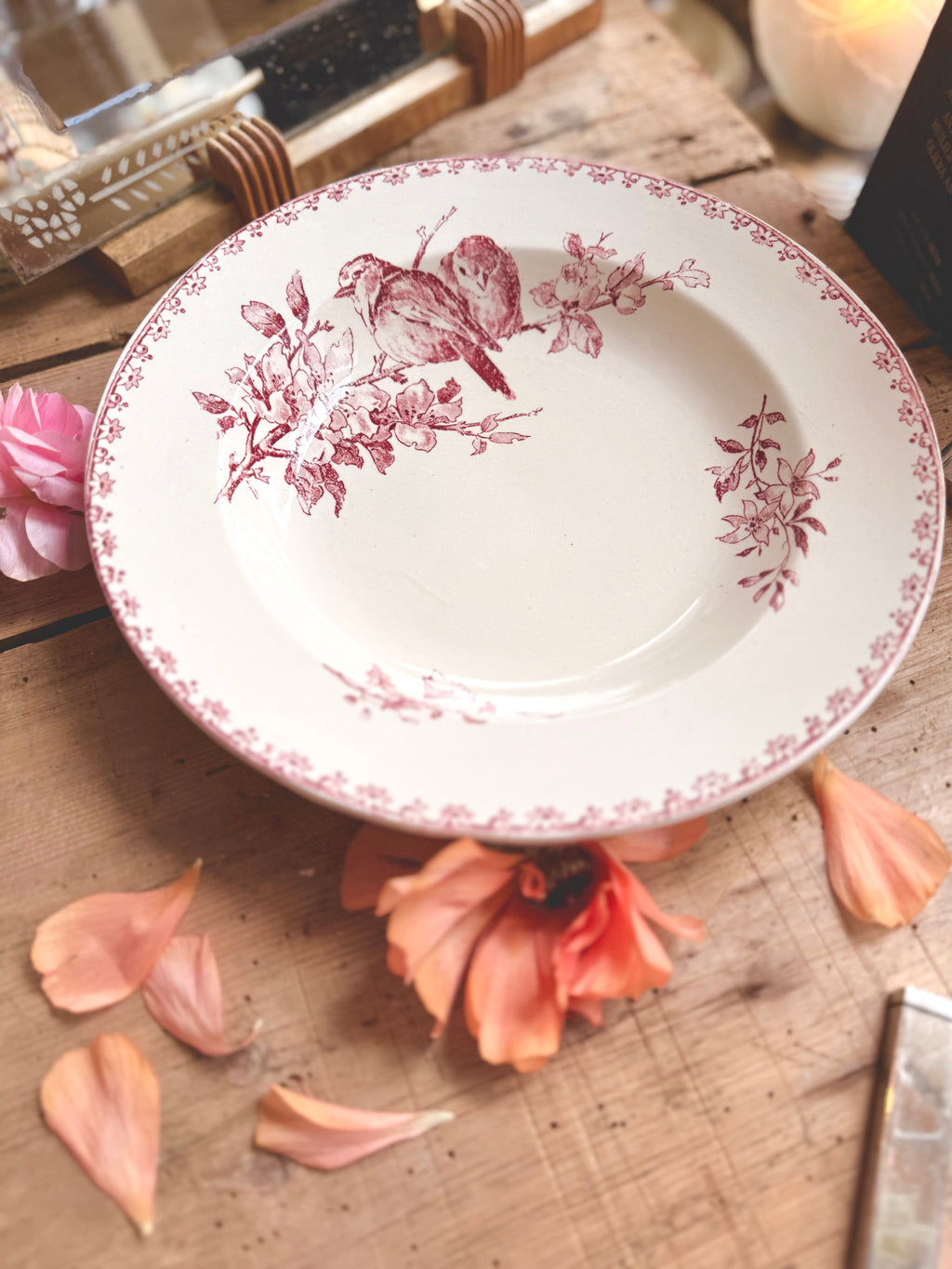 « Favori », assiettes creuses, Sarreguemines