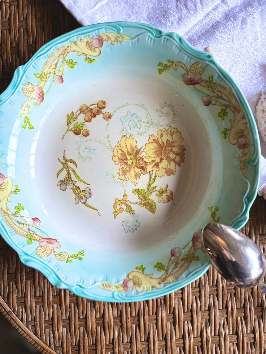 Saladier Creil et Montereau « Saint Cloud » XIX ème