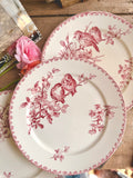 « Favori », assiettes plates, Sarreguemines
