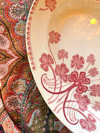 Assiette plates Luneville, Lucien
