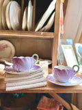 Tasse 1. Pavot, Luneville, art nouveau.