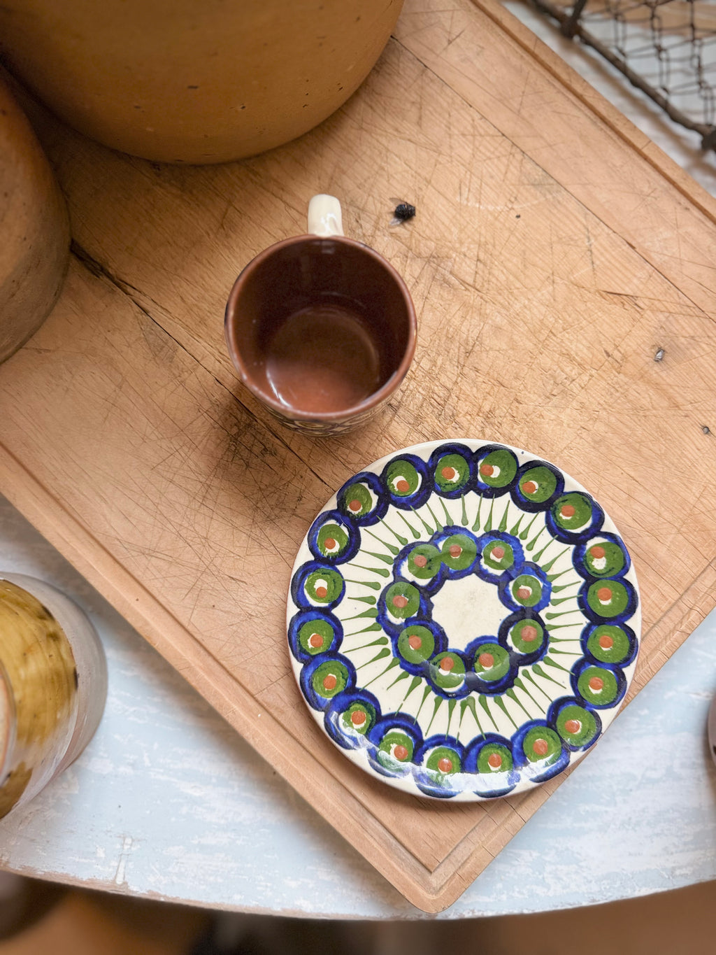 Tasse à café polonaise émaillée - Le boudoir luxe de Solenn