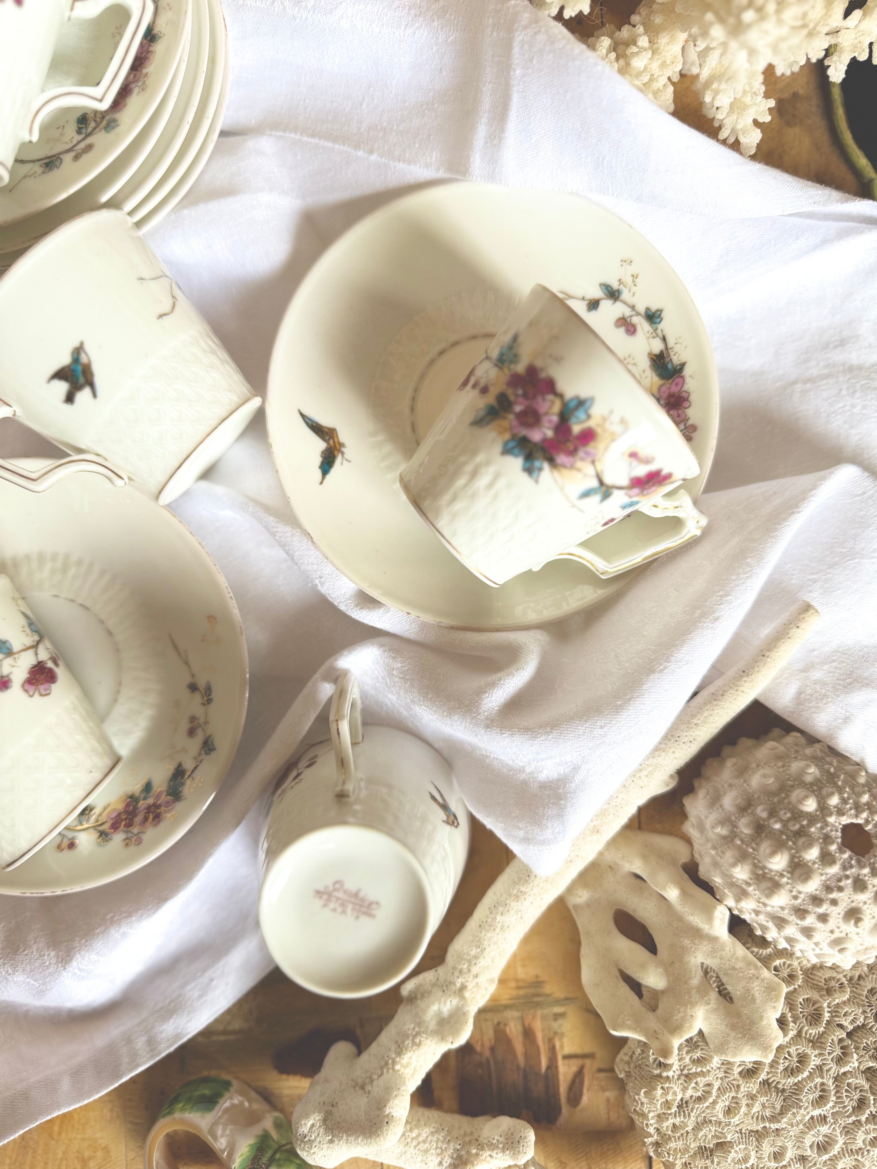 Service en porcelaine Vieux Paris, XIX ème. - Le boudoir luxe de Solenn