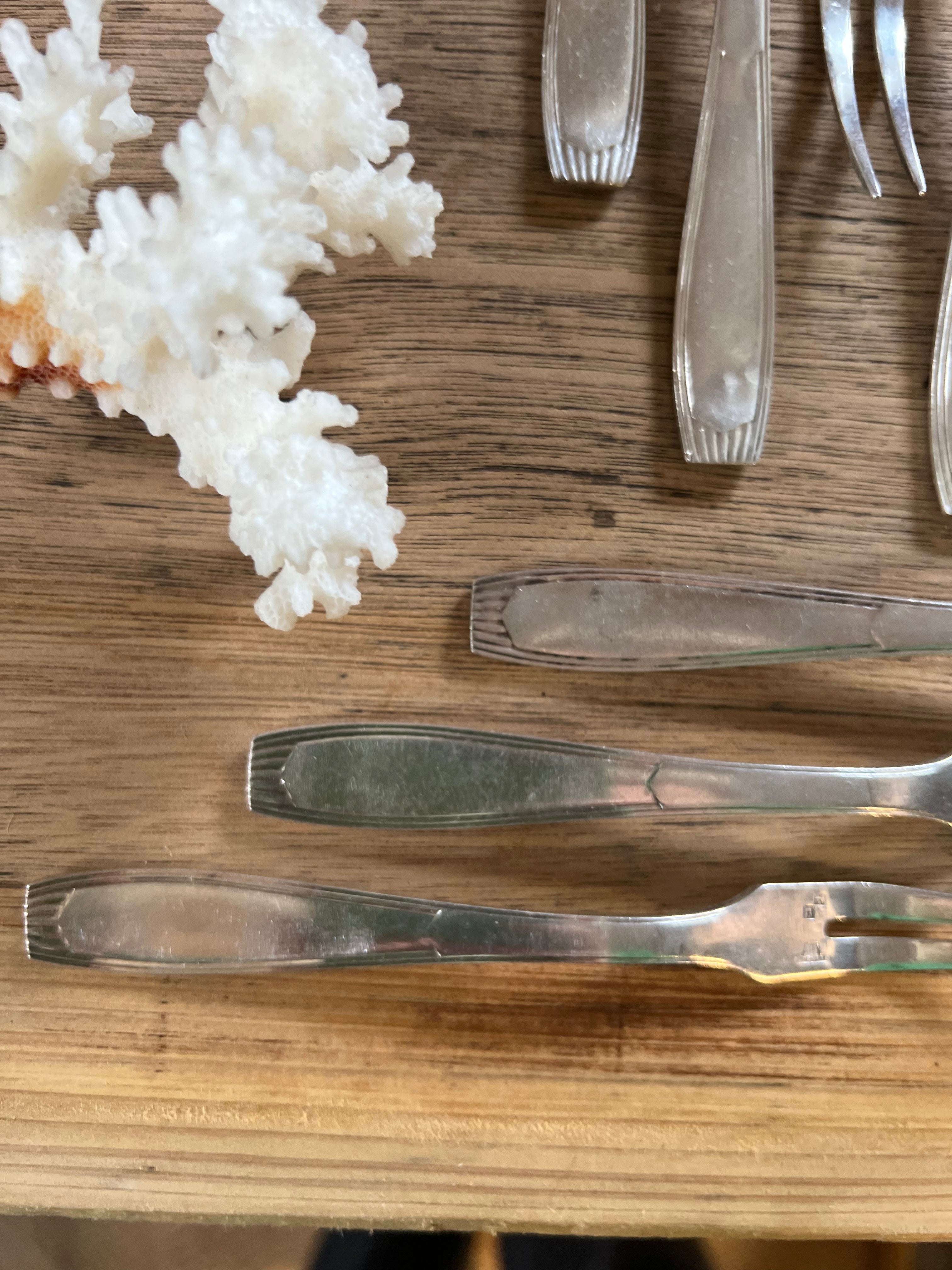 8 fourchettes à homard XIX ème - Le boudoir luxe de Solenn