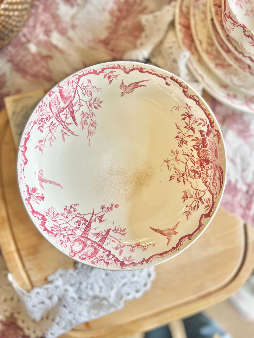 Compotier « Rambouillet » de Luneville, terre de fer - Le boudoir luxe de Solenn