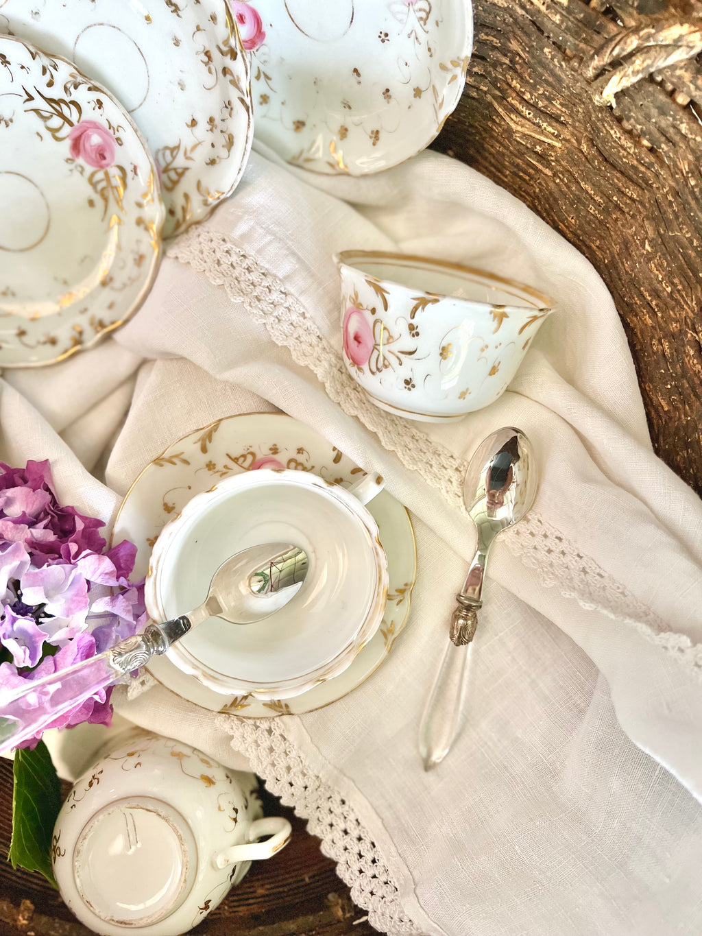 Service en Vieux Paris, porcelaine. - Le boudoir luxe de Solenn