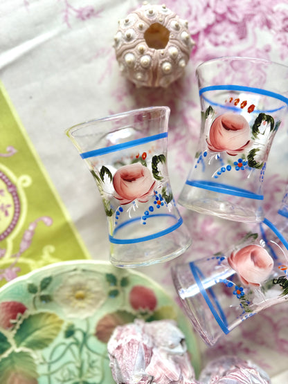 Verres émaillés XIX ème