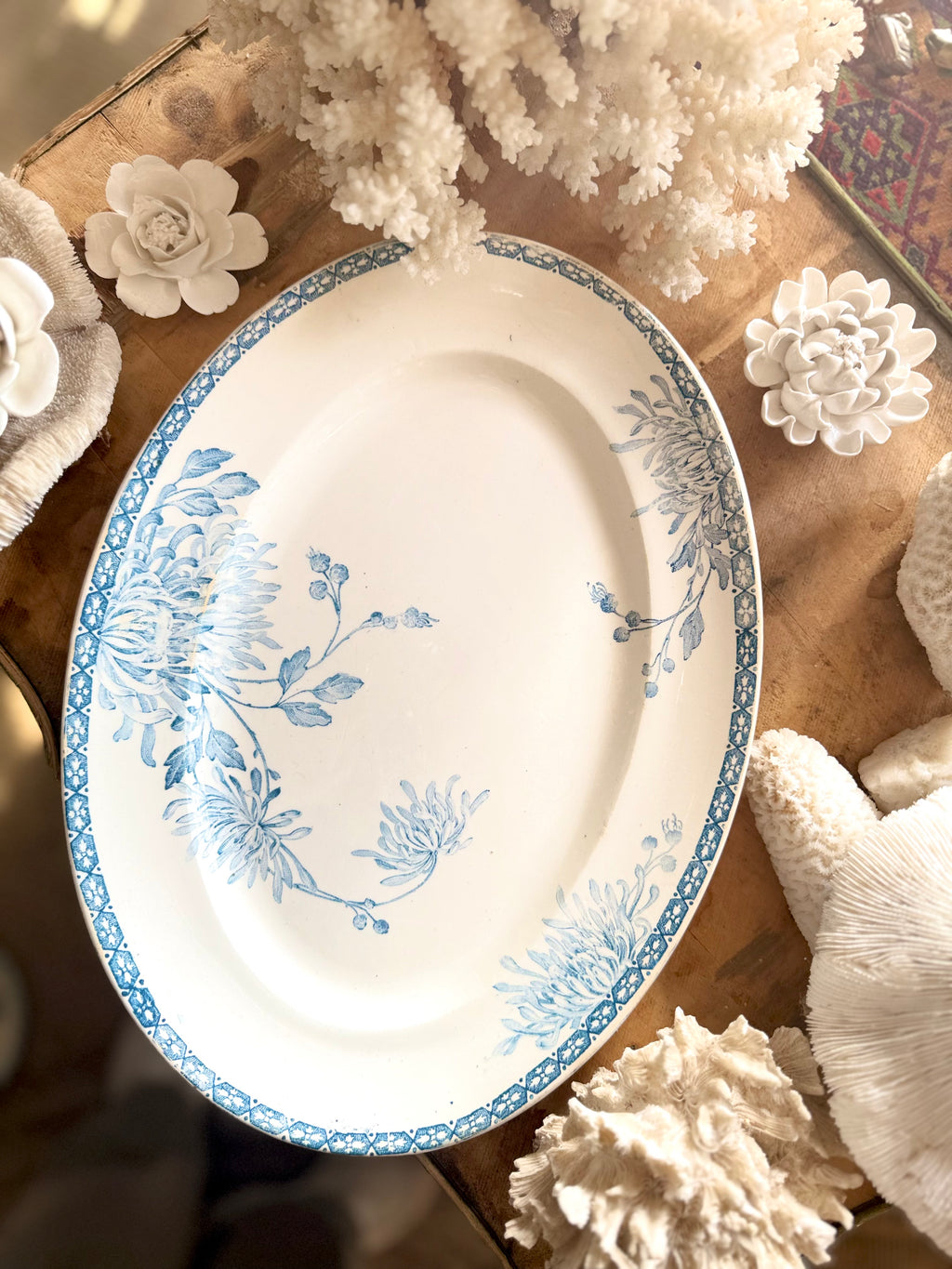 Plat Creil Et Montereau, terre de fer, « Turenne » - Le boudoir luxe de Solenn