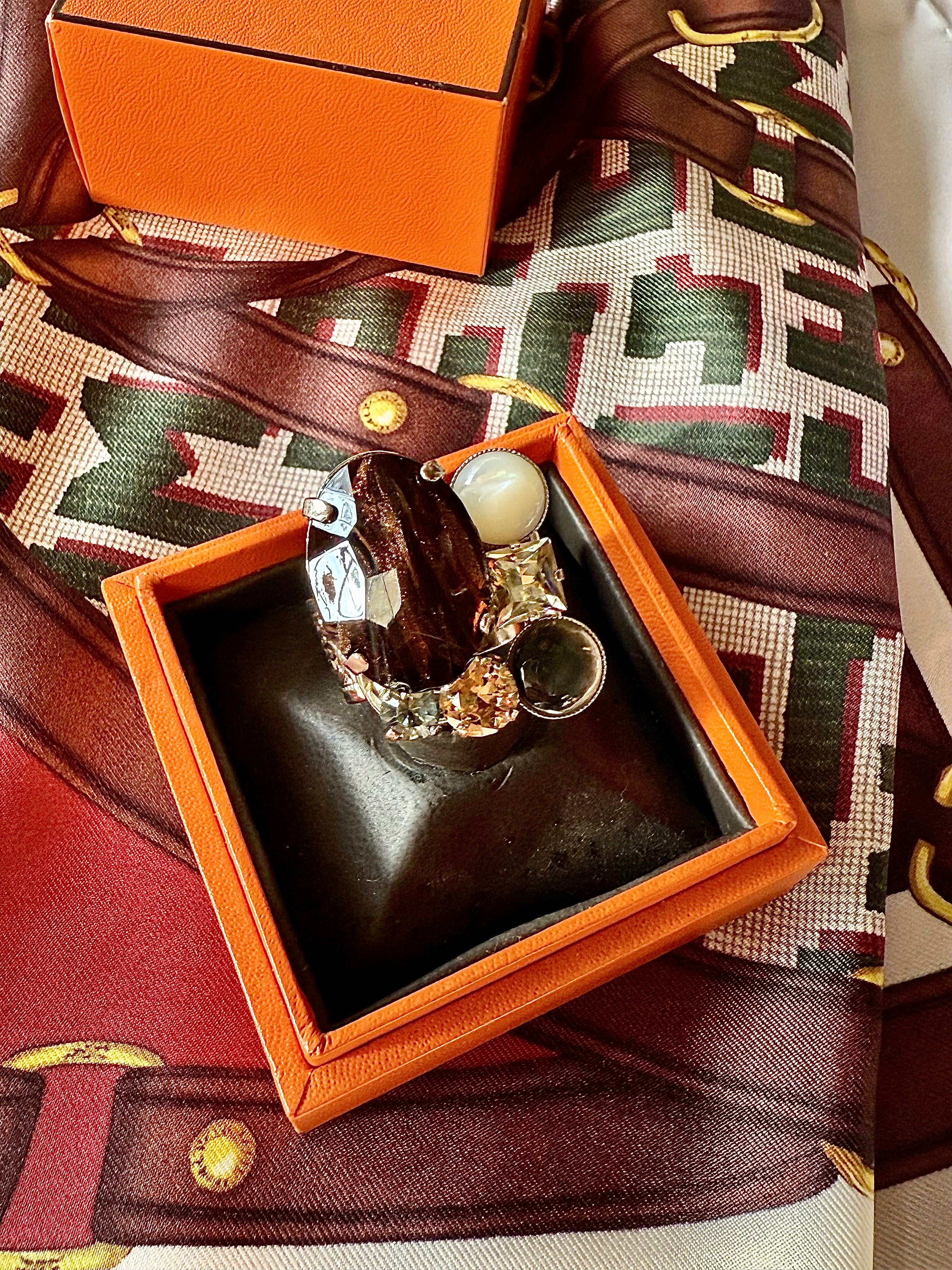 Bague du créateur Philippe Ferrands Paris. - Le boudoir luxe de Solenn