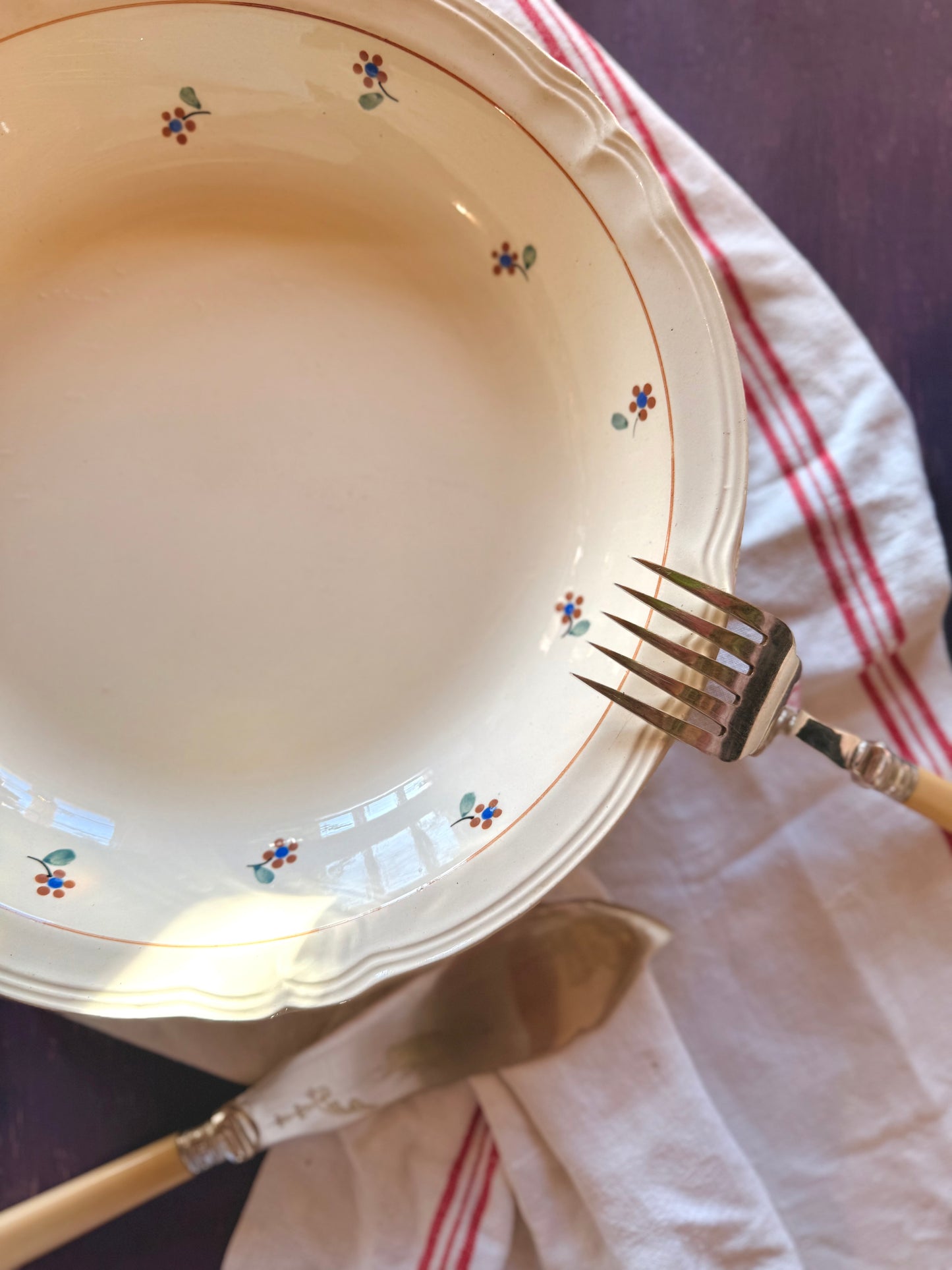 Plat creux « Arromanches » Digoin Sarreguemines