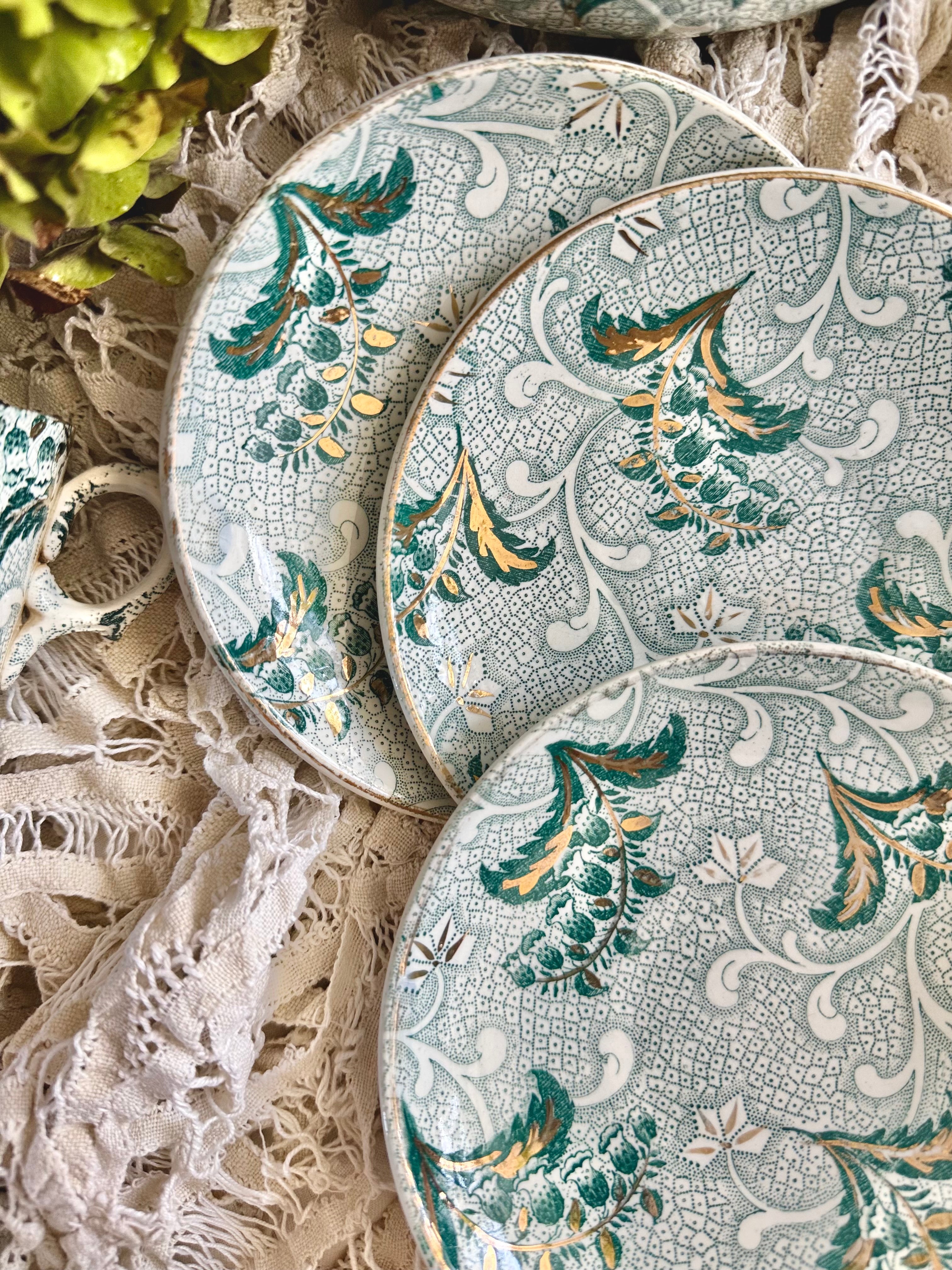 Tasse à café Creil et Montereau, « Muguet » - Le boudoir luxe de Solenn