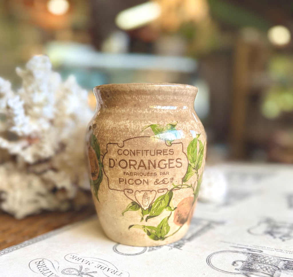 Pot à confiture Picon, terre de fer