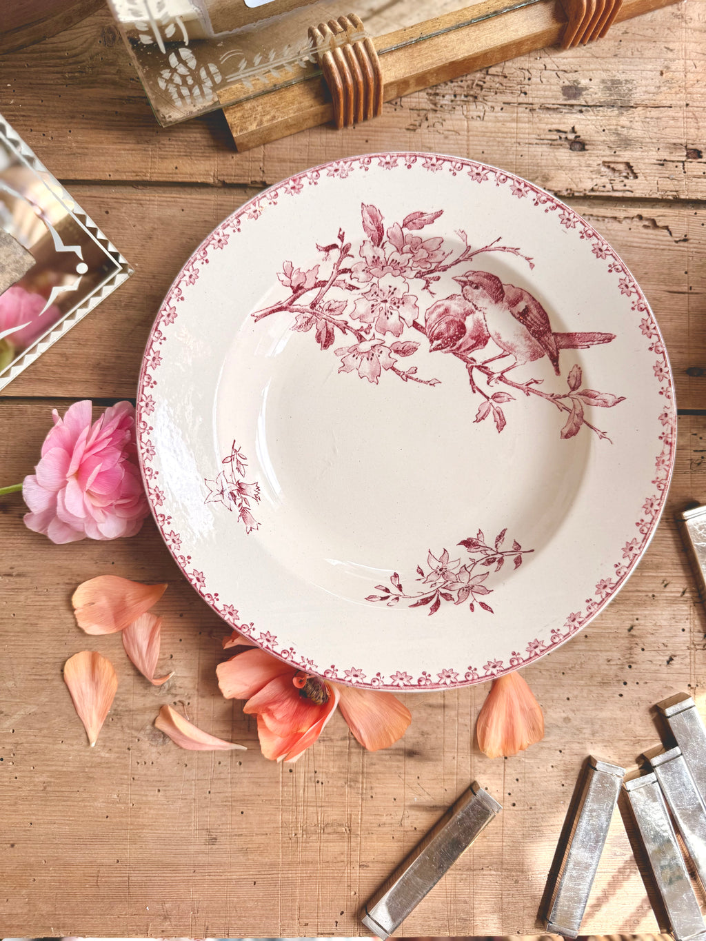 « Favori », assiettes creuses, Sarreguemines