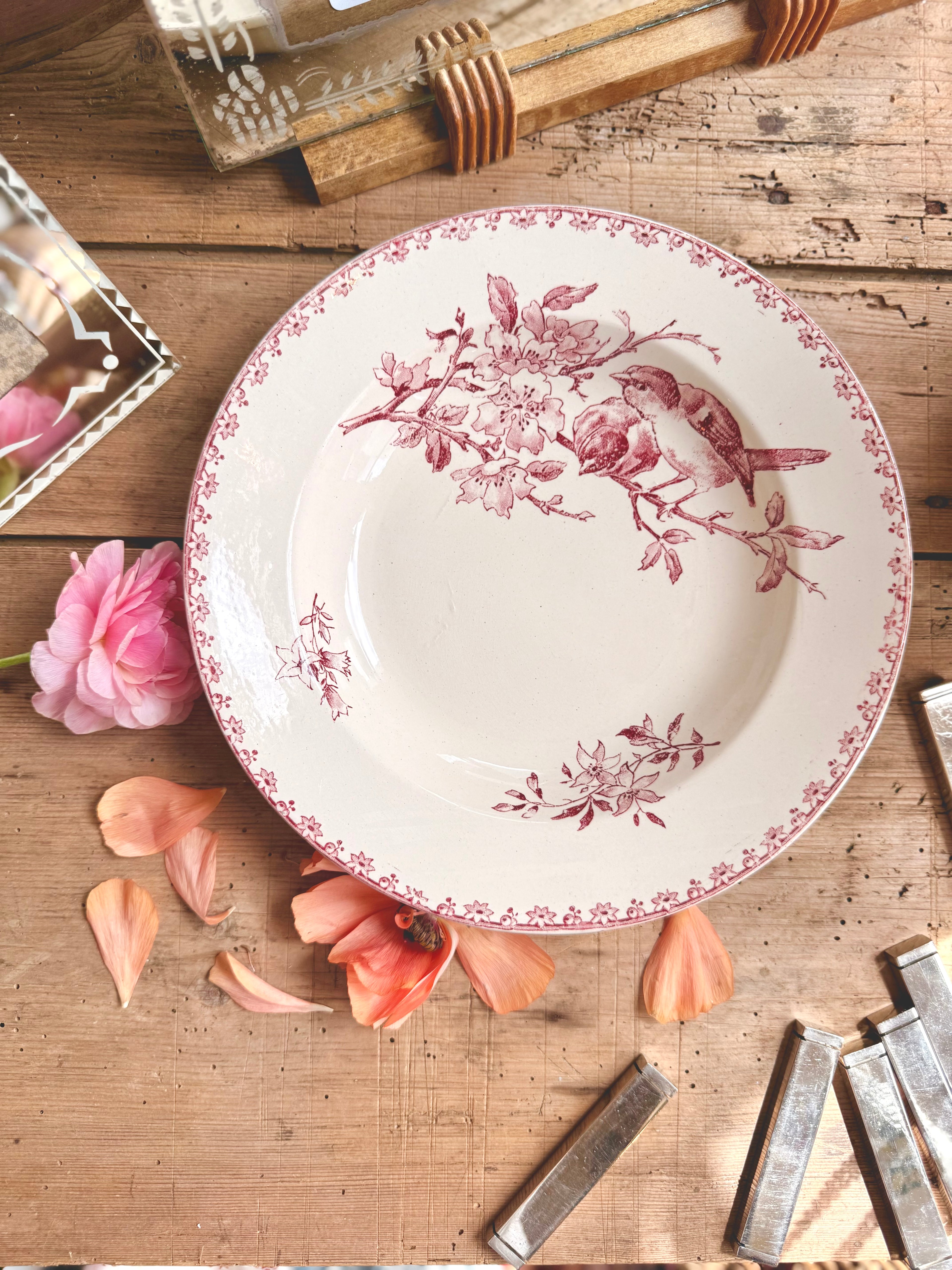 « Favori », assiettes creuses, Sarreguemines