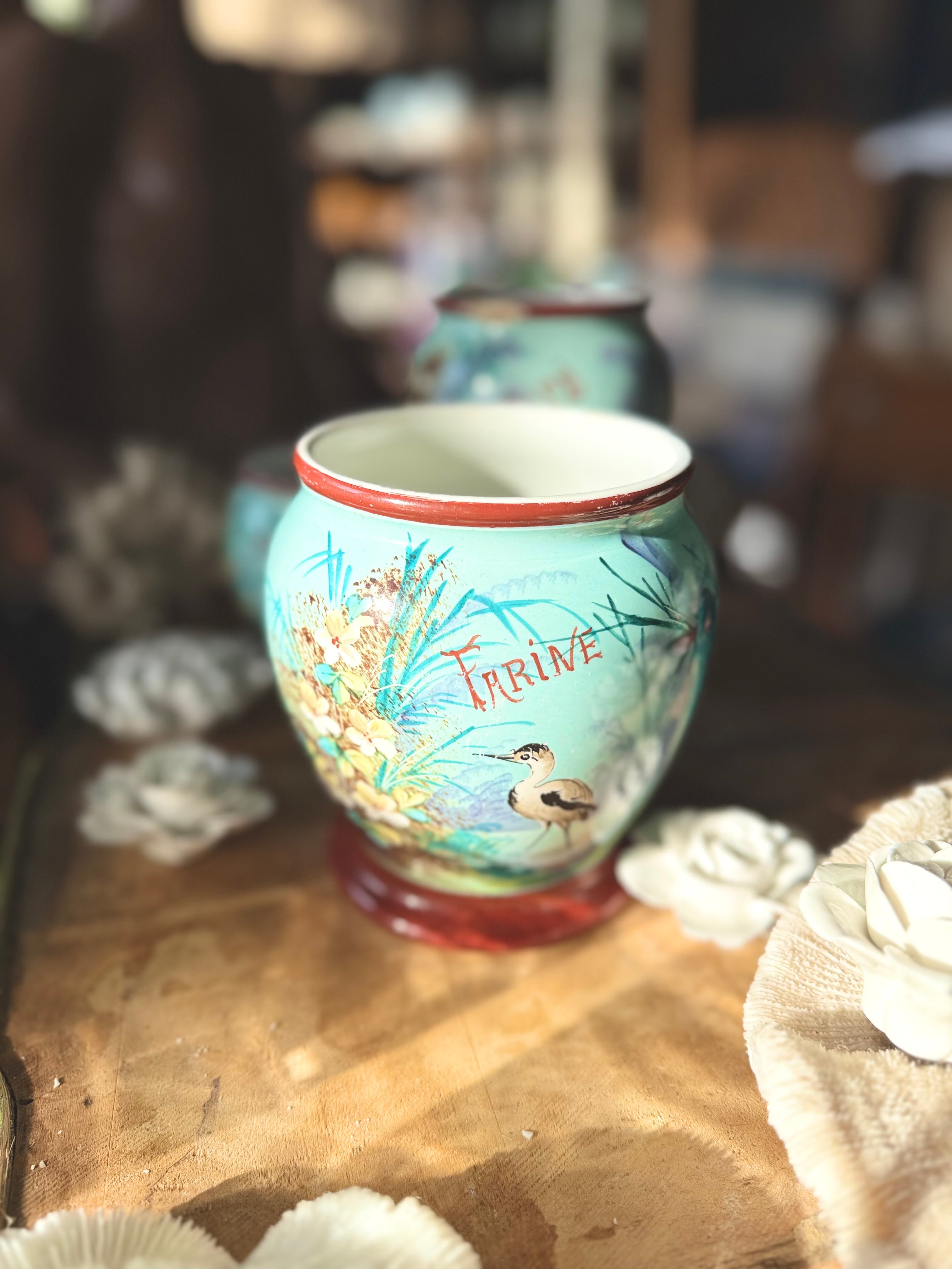Pots à épices Creil Et Montereau, XIX ème - Le boudoir luxe de Solenn
