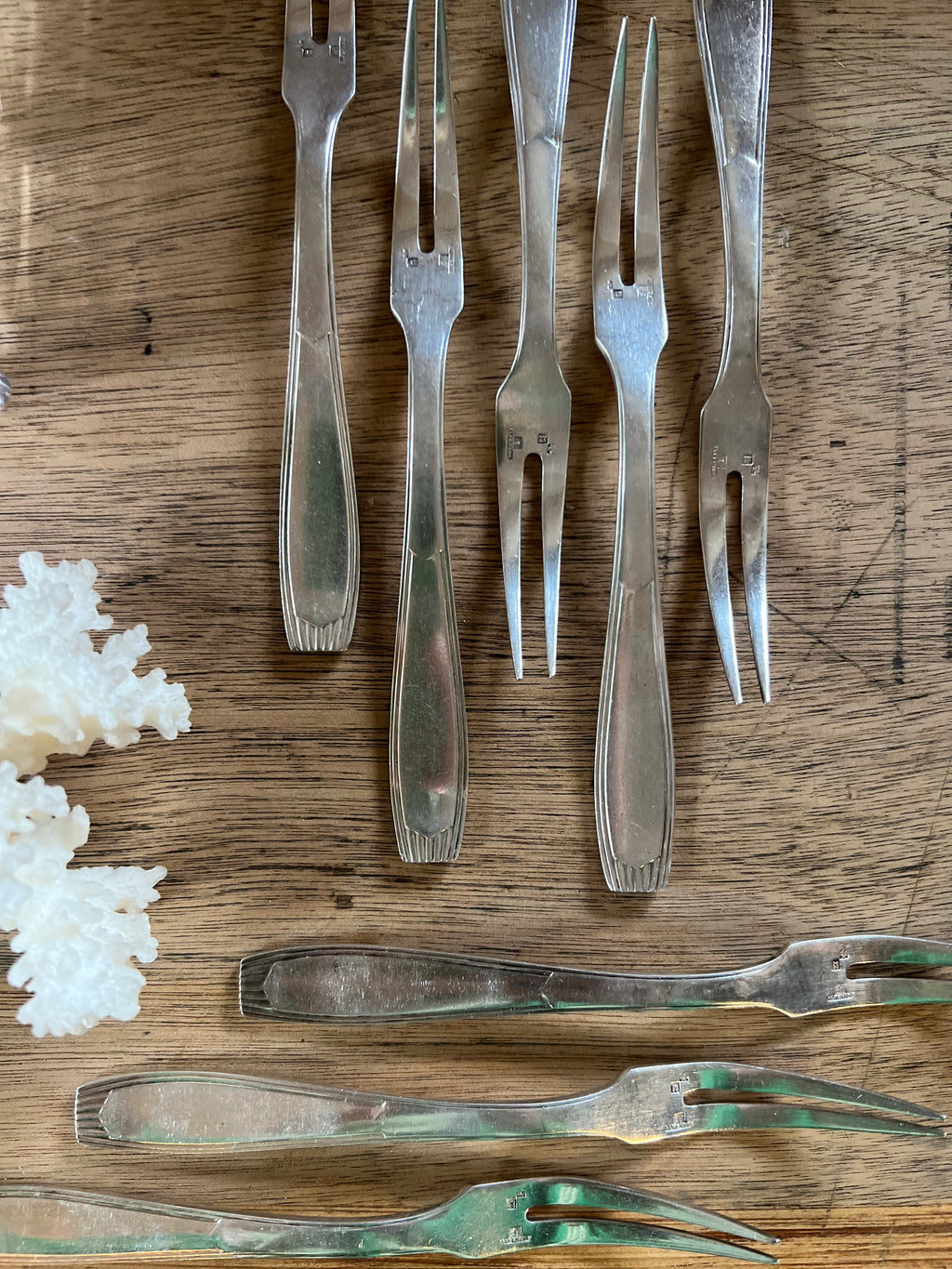 8 fourchettes à homard XIX ème - Le boudoir luxe de Solenn