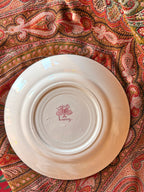 Assiette plates Luneville, Lucien