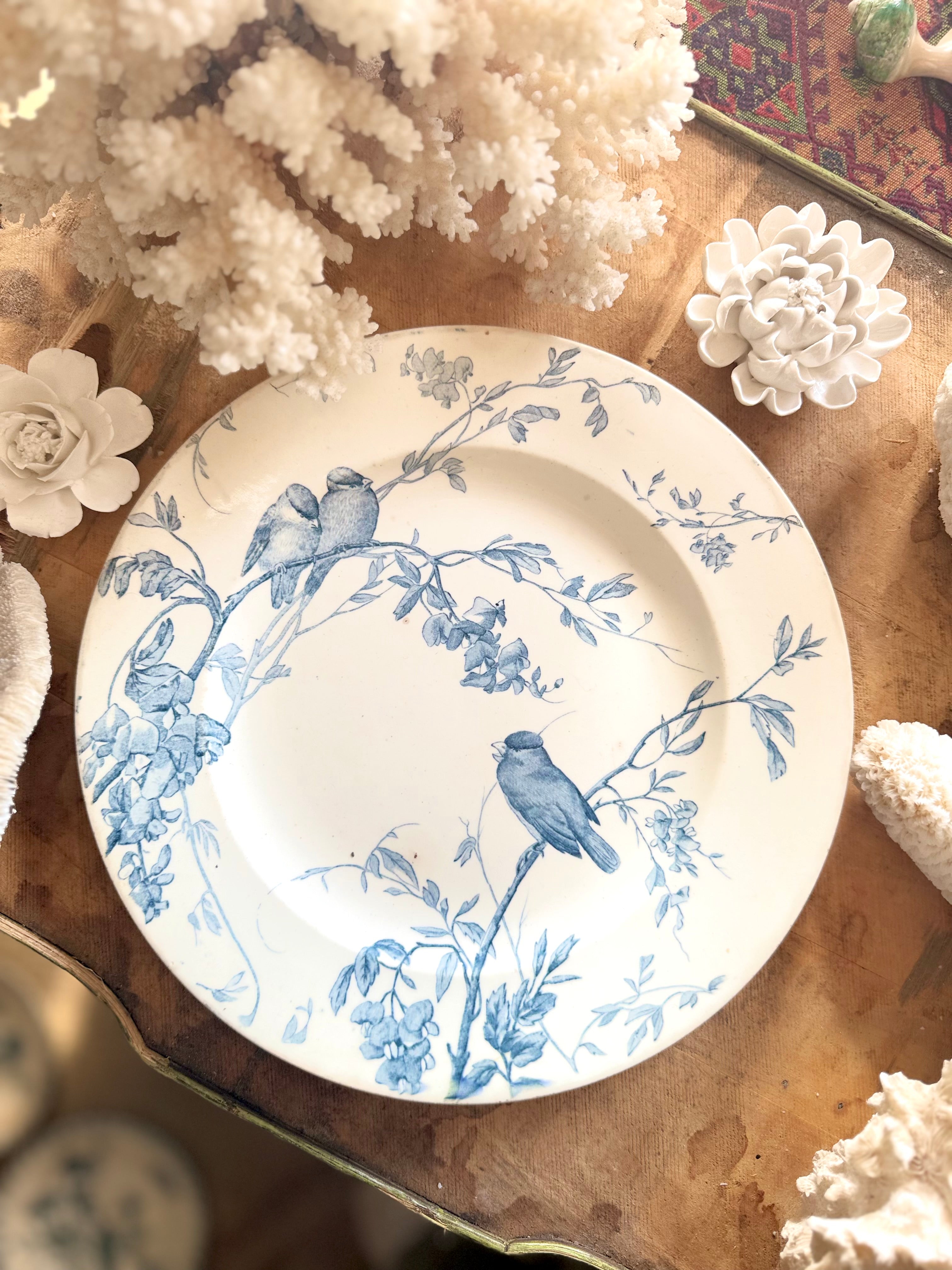 Rare assiette Hyppolyte Boulenger modèle « Takou » - Le boudoir luxe de Solenn