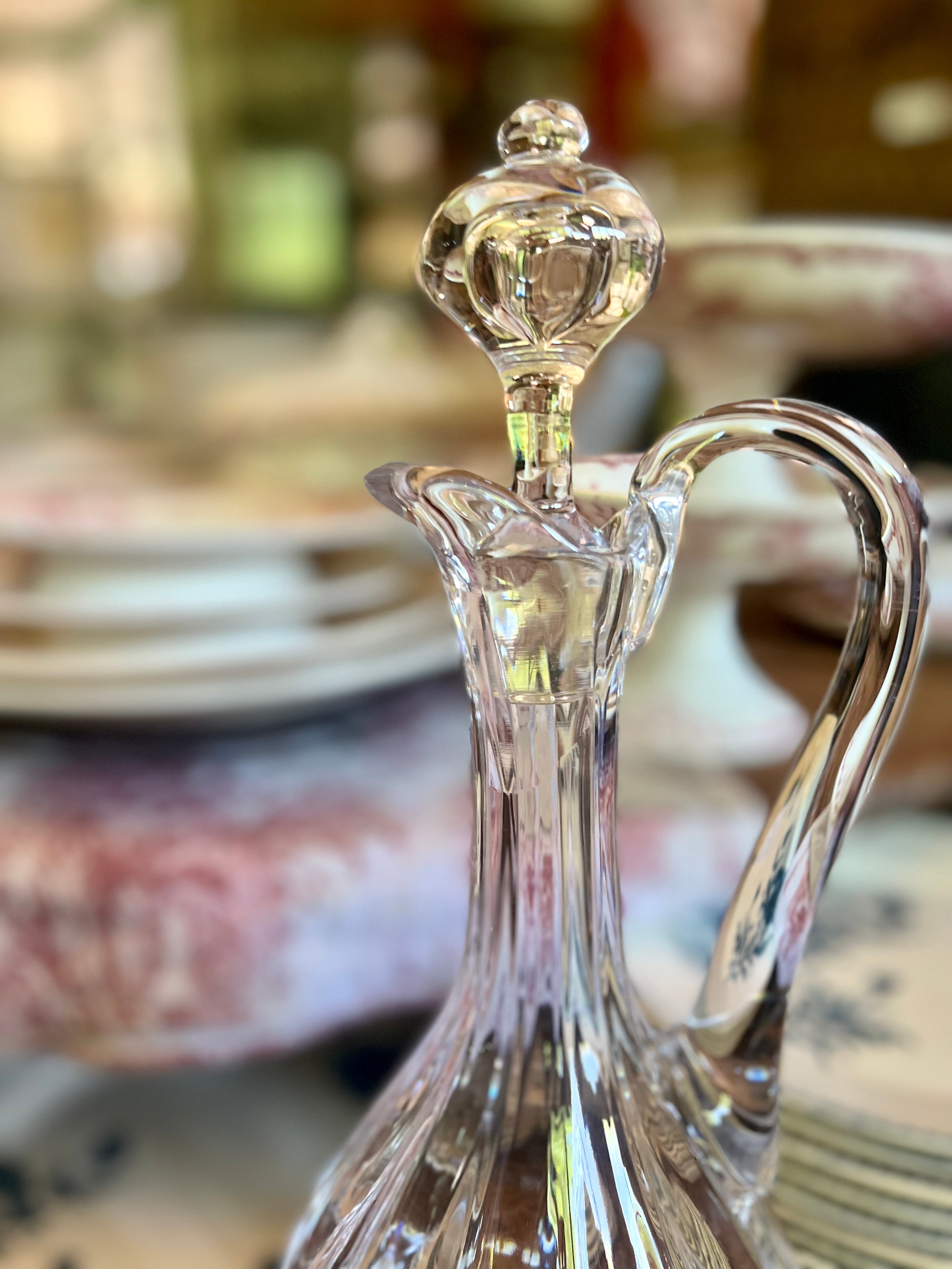 Carafe en cristal de Saint Louis - Le boudoir luxe de Solenn