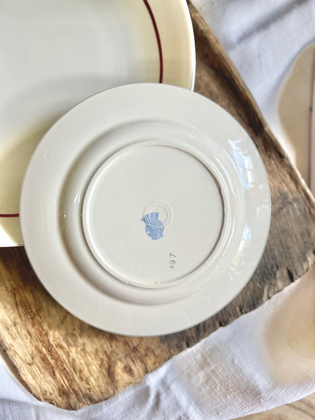 Service à dessert, en demi-porcelaine de Badonviller. - Le boudoir luxe de Solenn