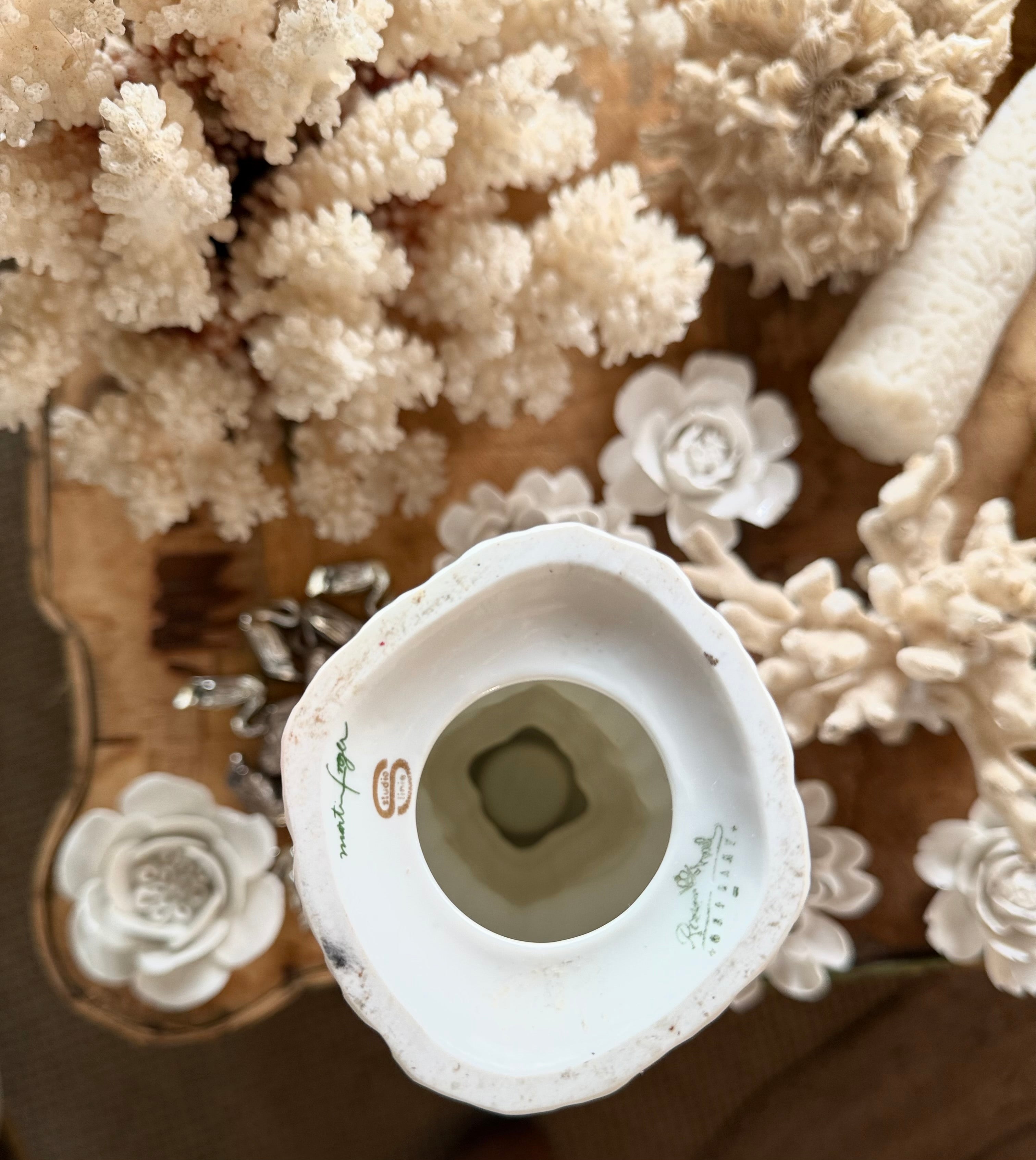 Bougeoir en porcelaine de Rosenthal - Le boudoir luxe de Solenn