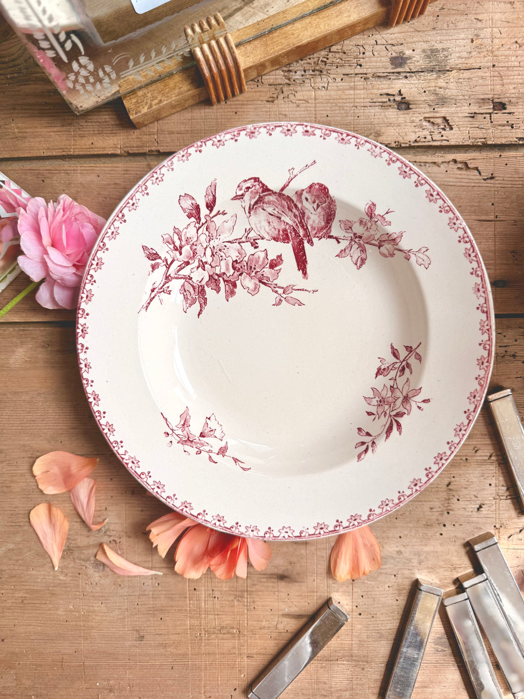 « Favori », assiettes creuses, Sarreguemines