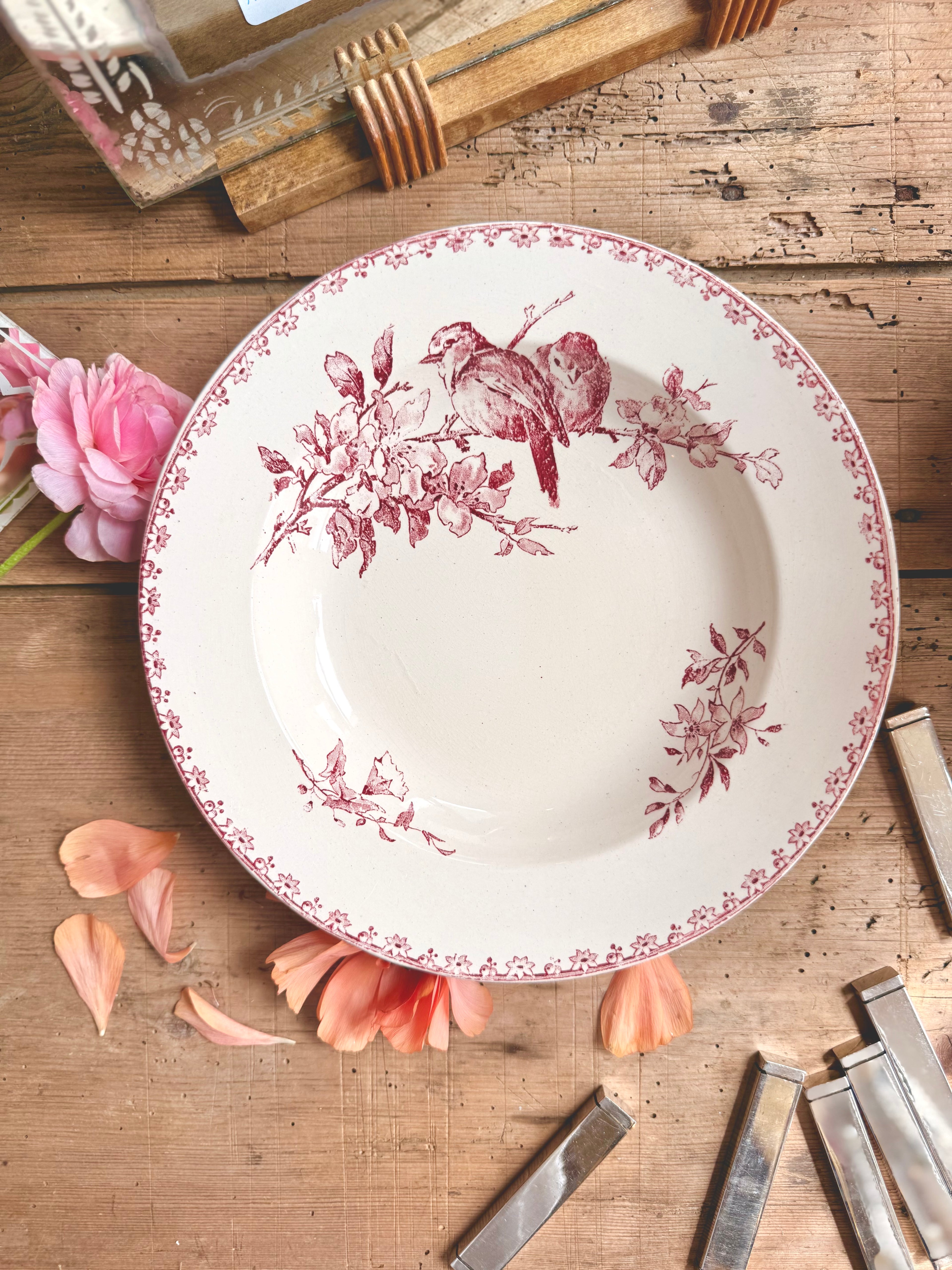 « Favori », assiettes creuses, Sarreguemines