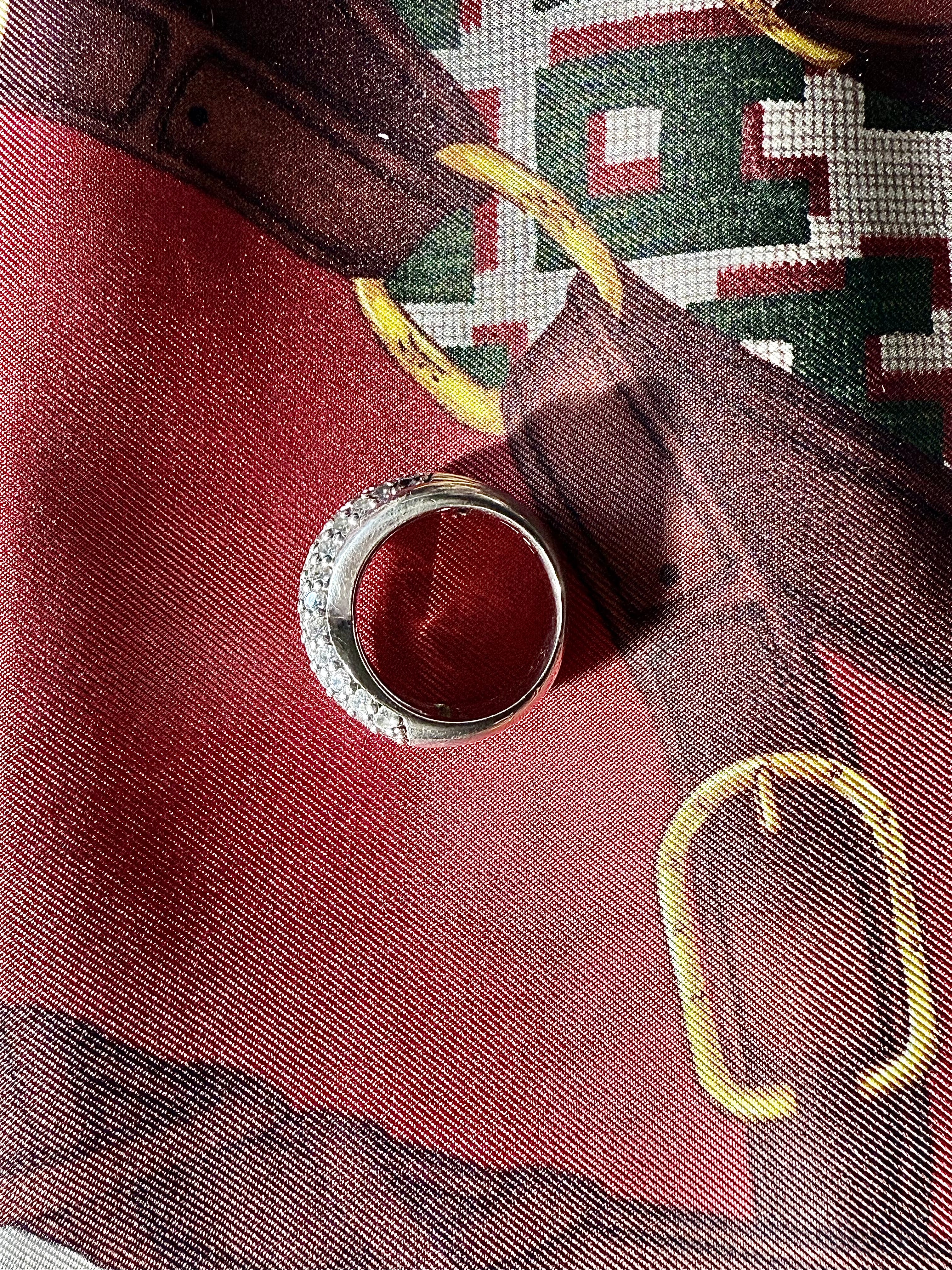 Bague entrelats en argent - Le boudoir luxe de Solenn