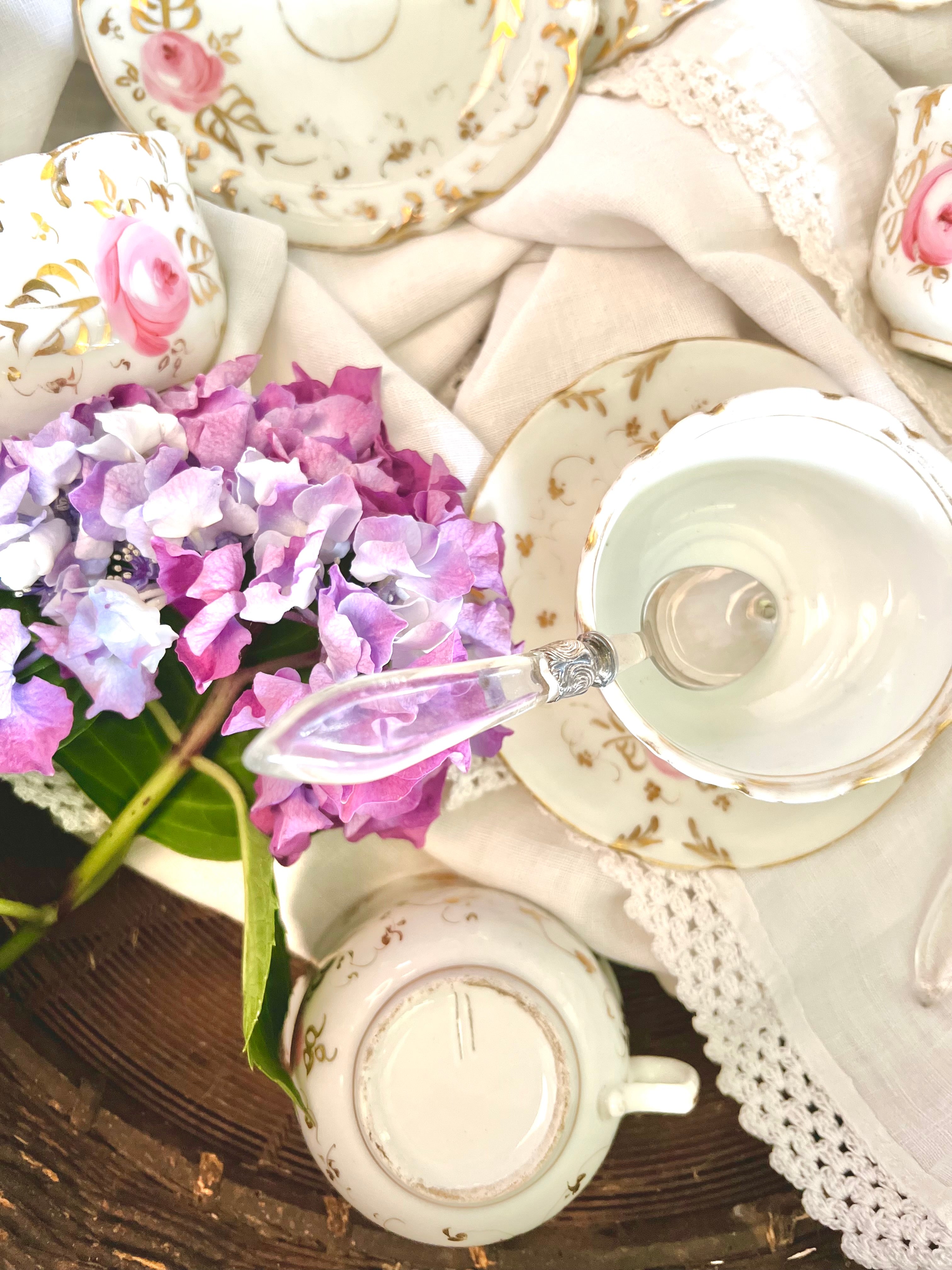 Service en Vieux Paris, porcelaine. - Le boudoir luxe de Solenn