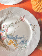Assiettes plates, Luneville