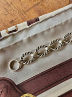 Bracelet style Hermès en argent - Le boudoir luxe de Solenn