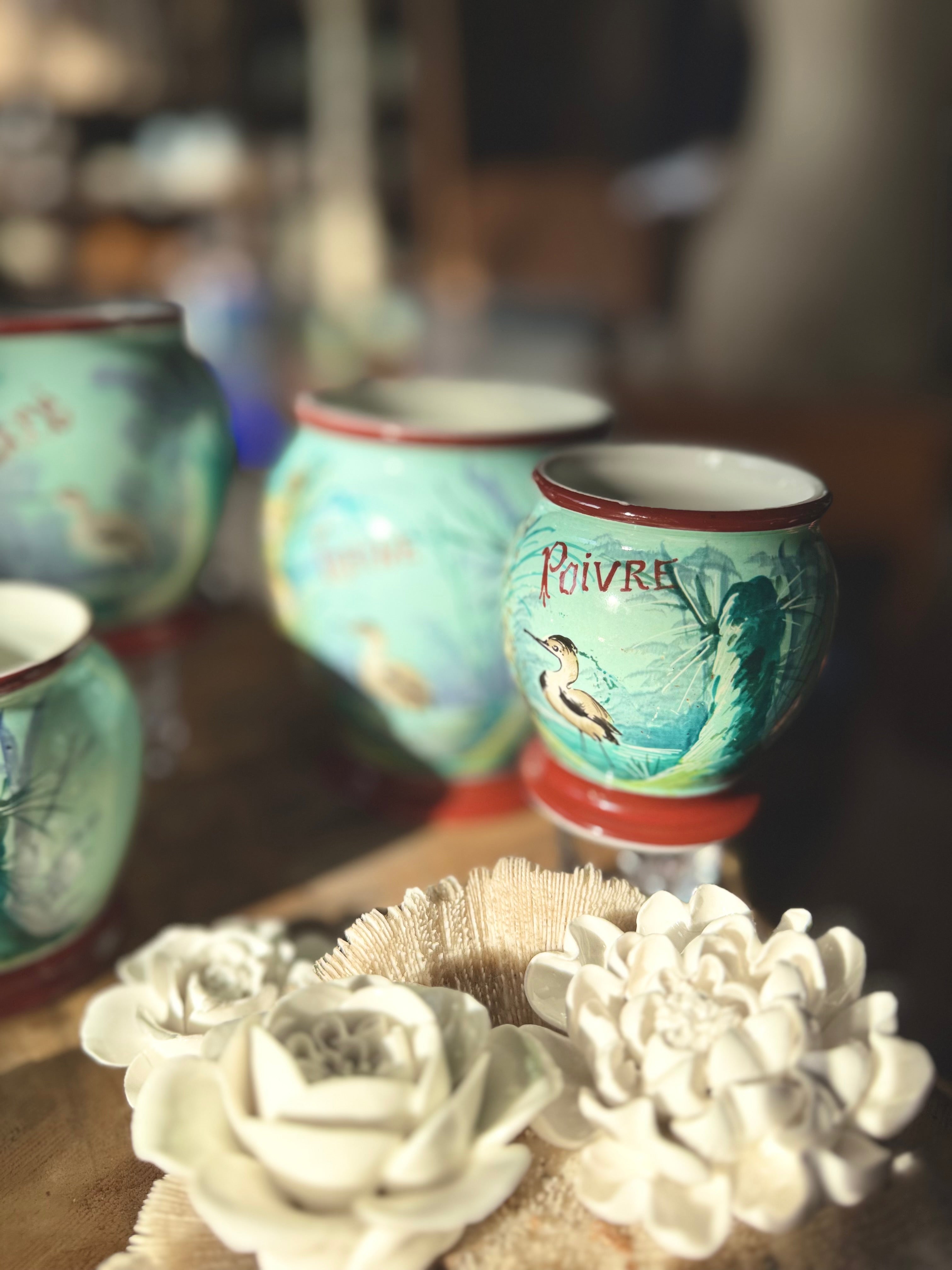Pots à épices Creil Et Montereau, XIX ème - Le boudoir luxe de Solenn