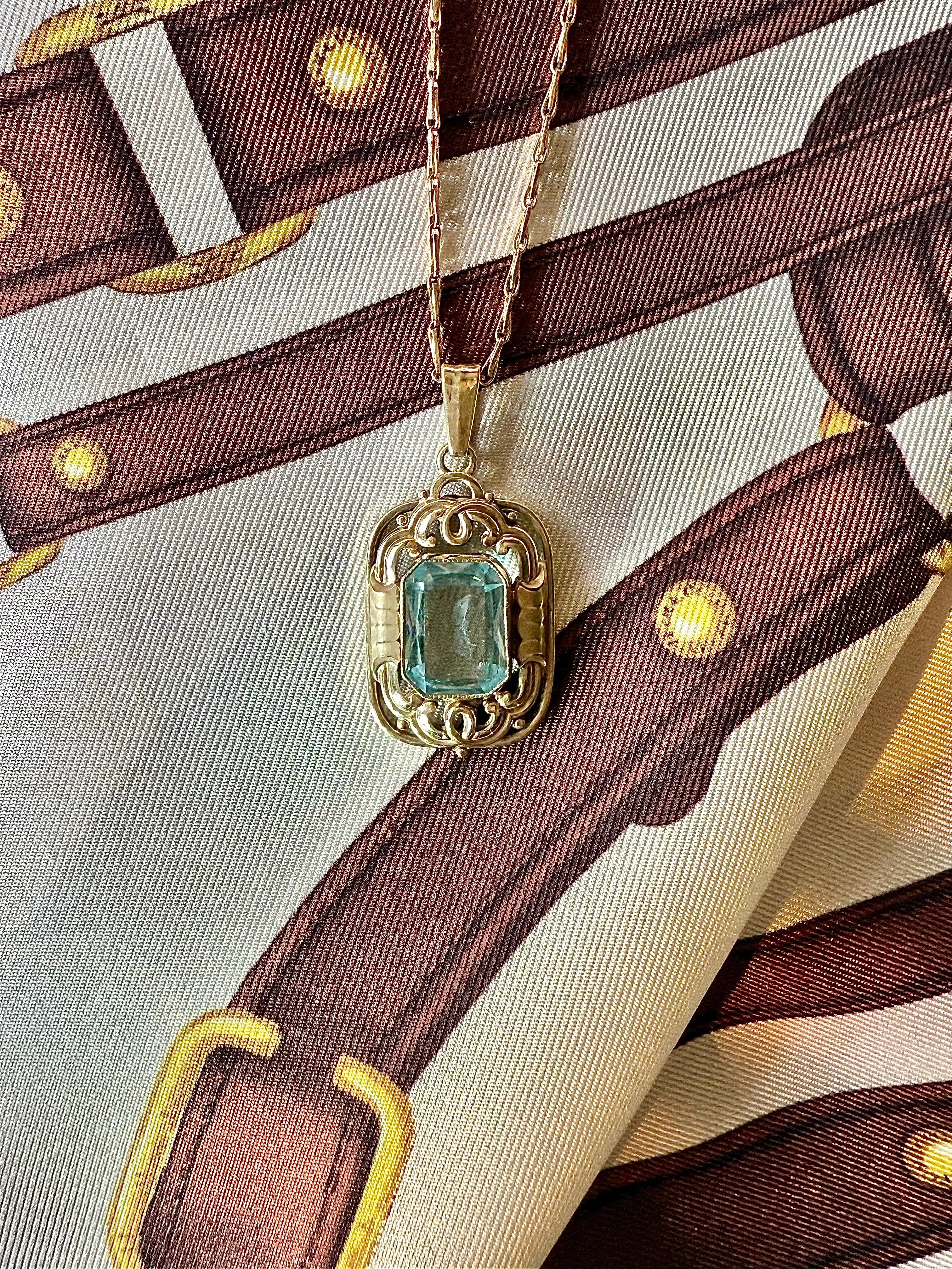 Collier 1920, plaqué or - Le boudoir luxe de Solenn