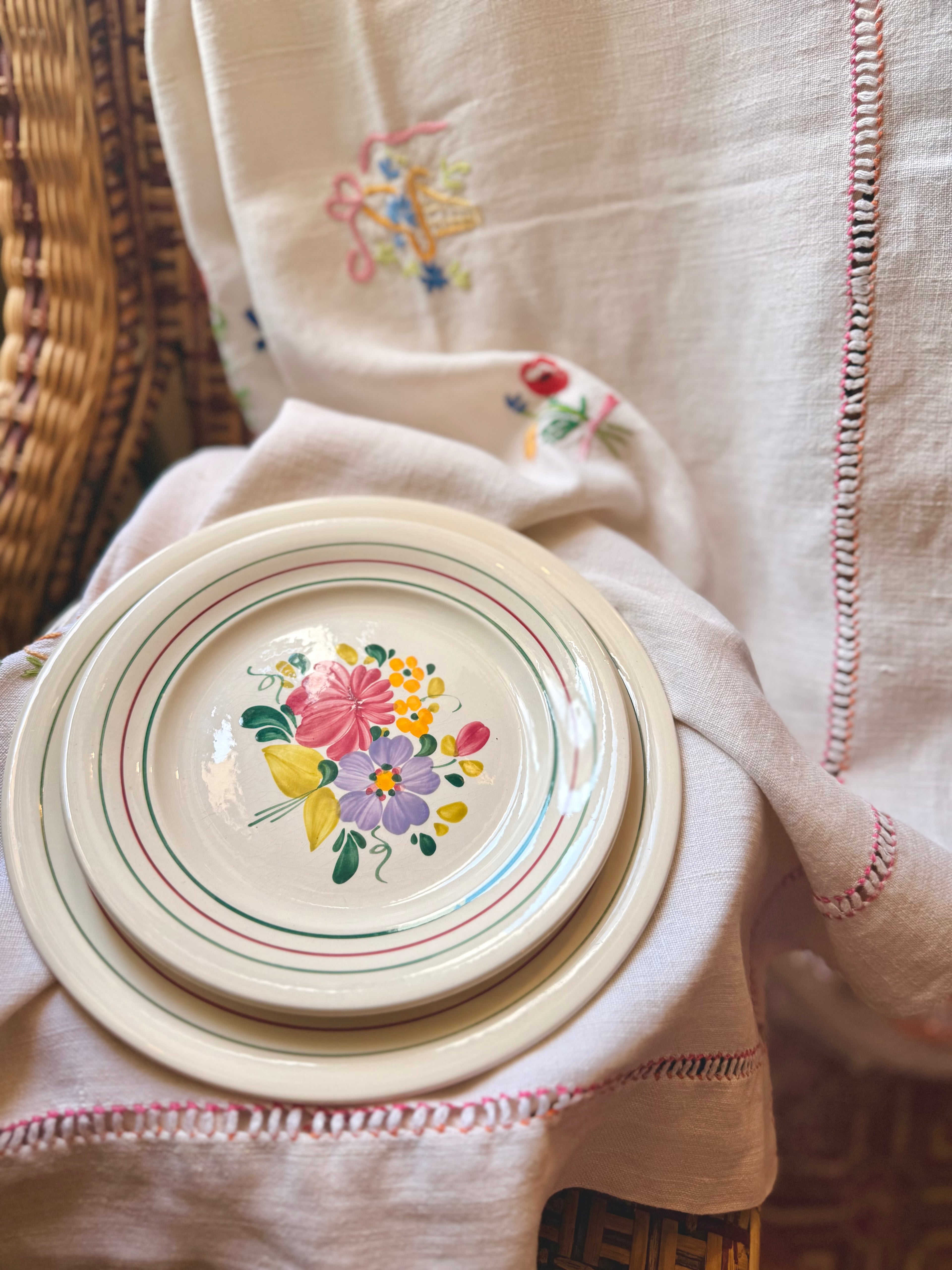 Petites Assiettes Villeroy et Boch « bouquet de printemps »