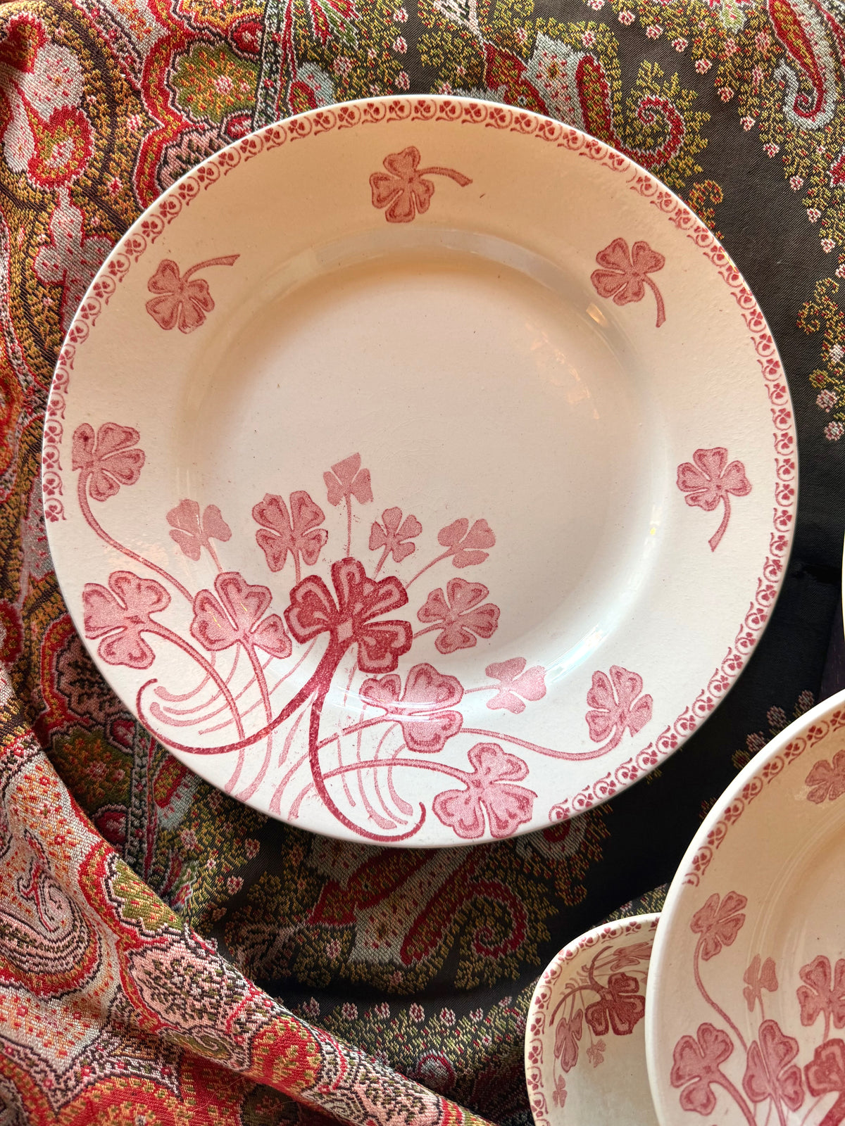 Petites assiette Luneville, Lucien