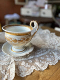 Grande tasse à chocolat en Vieux Paris, empire - Le boudoir luxe de Solenn