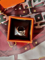 Bague noeud en argent - Le boudoir luxe de Solenn