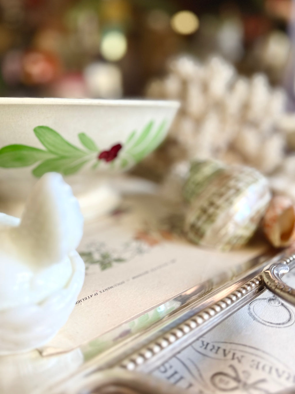 Saladier Choisy Le Roi en terre de fer - Le boudoir luxe de Solenn