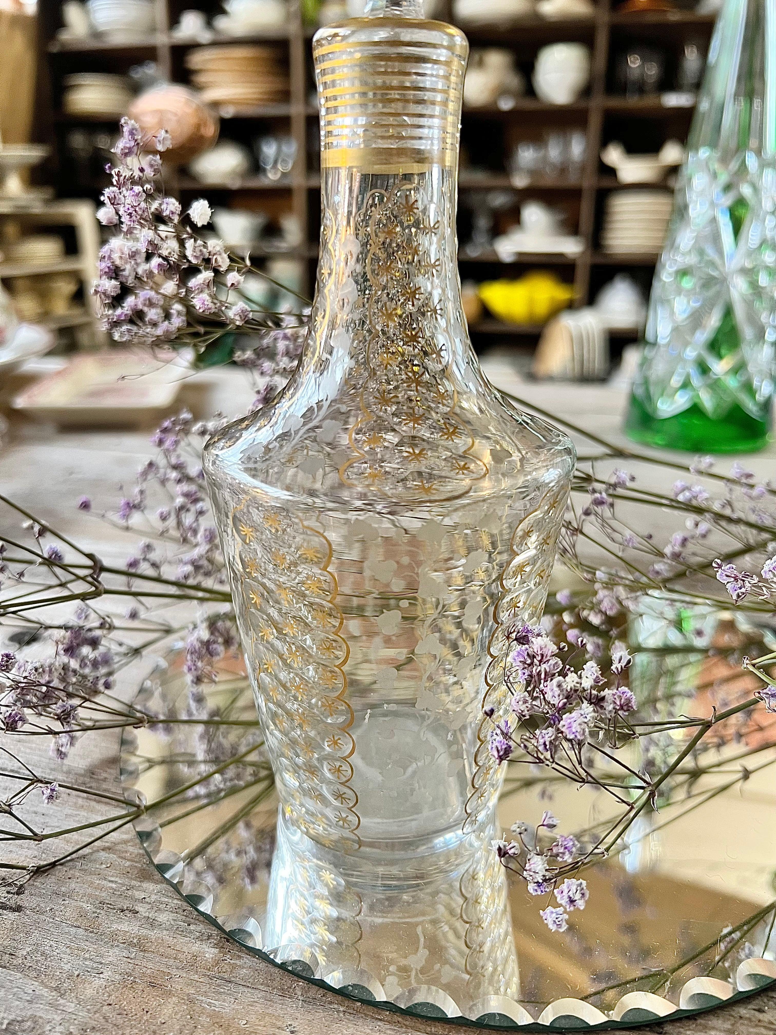 Carafe en cristal XIX ème - Le boudoir luxe de Solenn