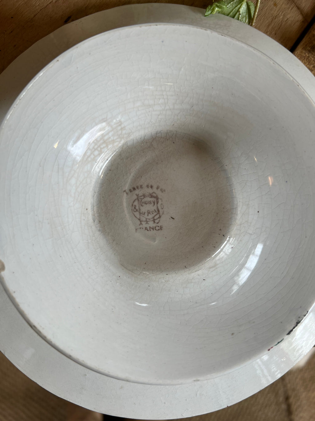 Assiette haute, Choisy Le Roi XIX ème. - Le boudoir luxe de Solenn